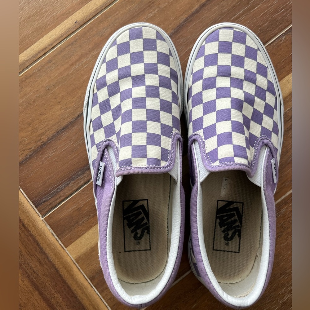 Purple Vans size 7